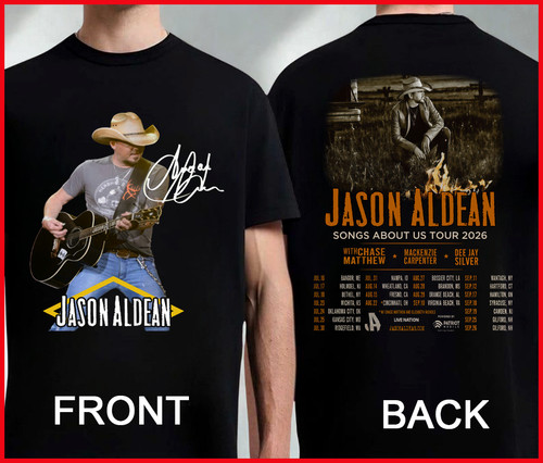 Maglietta jason aldean 2026 - maglietta,