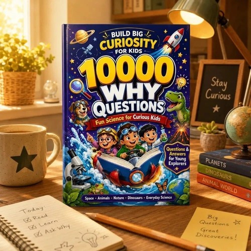 10000 whys questions for - 10000, kids