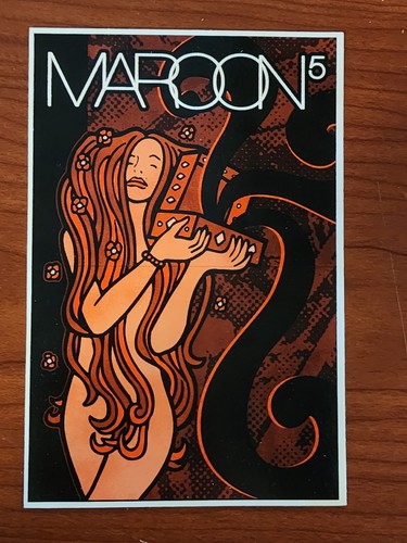 Adesivo promozionale maroon - maroon, 5