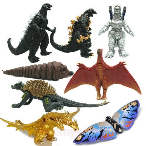 Set figurine godzilla - di, 8