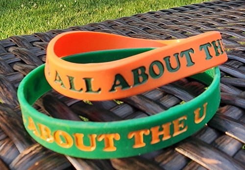 Braccialetti miami hurricanes - braccialetti,